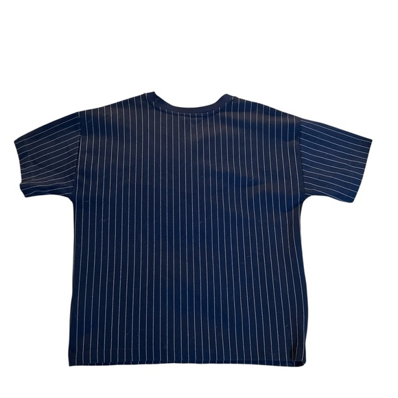 Ralph Lauren Navy Striped T-Shirt - Picture 2 of 11